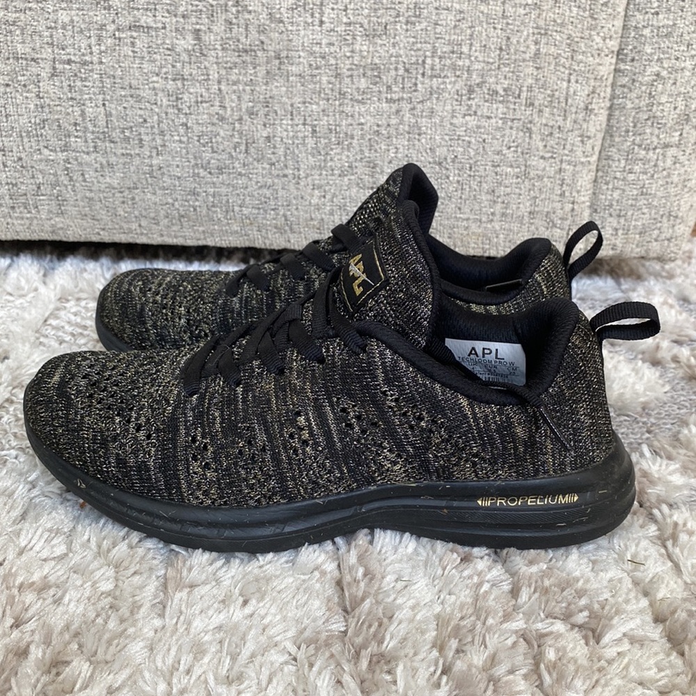 Apl Propelium Blk And Metallic Size 6.5 - image 3